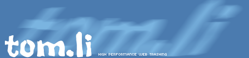tom.li - high performance webtrashing